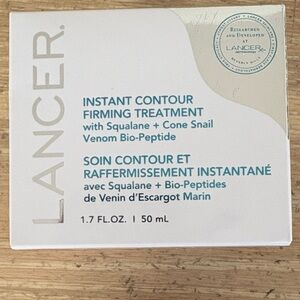 BNIB Lancer instant contour firming treatment 1.7oz